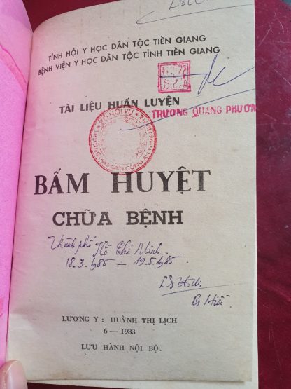 Tài Liệu Huấn Luyện Bấm Huyệt Chữa Bệnh Thập Chỉ Đạo (Thập Thủ Đạo) – Lương Y Huỳnh Thị Lịch - Hình ảnh 2