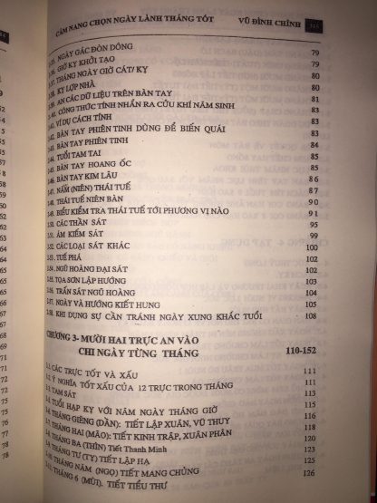 Cẩm Nang Chọn Ngày Lành Tháng Tốt -  Vũ Đình Chỉnh - Hình ảnh 7