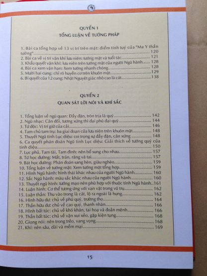 Ma Y Thần Tướng (Dễ Đọc, Dễ Hiểu, Dễ Ứng Dụng, Dễ Kiểm Chứng) - Ma Y - Hình ảnh 3