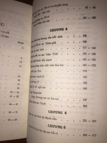 Tử Vi Áo Bí Biện Chứng Học (Xem Tướng Số Qua Tử Vi) - Hà Lạc Dã Phu Việt Viêm Tử - Hình ảnh 4