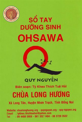 Sổ Tay Dưỡng Sinh OHSAWA – Thích Tuệ Hải