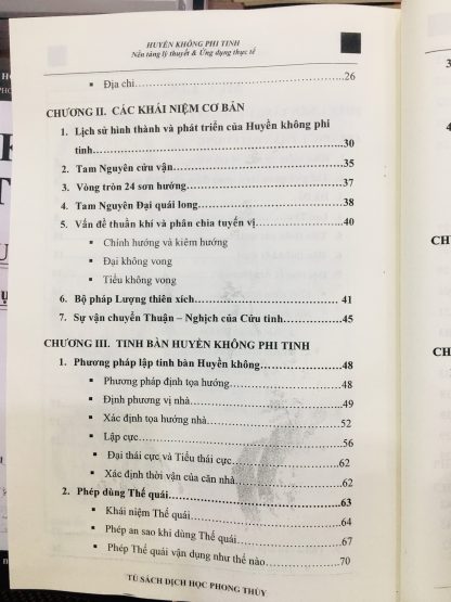 Huyền Không Phi Tinh Nền Tảng Lý Thuyết Và Ứng Dụng Thực Tế - Vũ Đình Chỉnh - Hình ảnh 5