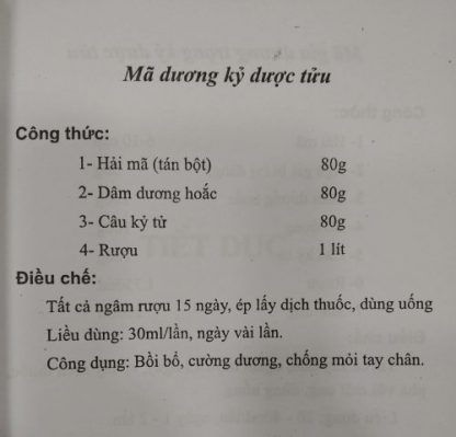 Chế biến dược tửu - Nguyễn Huy Hoàng - Hình ảnh 3