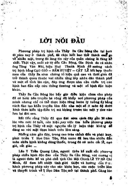 Cạo Gió Bấm Huyệt Cắt Lể Trị Bệnh Tại Nhà - Thầy Ba Cầu Bông - Hình ảnh 3