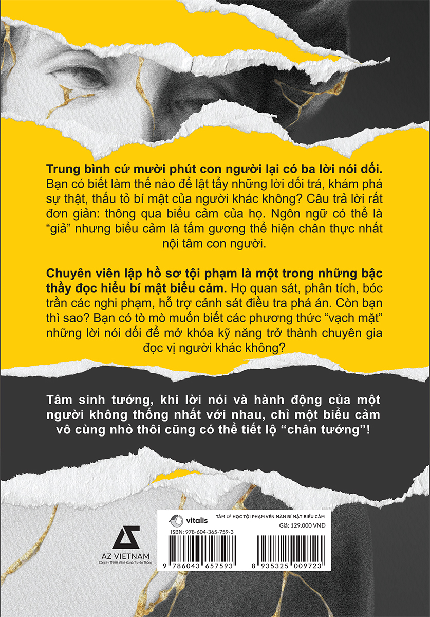 Tâm Lý Học Tội Phạm Vén Màn Bí Mật Biểu Cảm - Đặng Minh - Ảnh 3