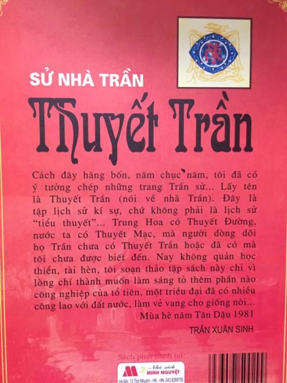 Thuyết Trần Sử Nhà Trần (NXB Hải Phòng 2009) - Trần Xuân Sinh - Hình ảnh 5