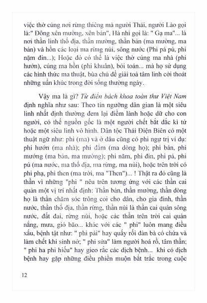 Các Hình Thức Ma Thuật Bùa Chú Của Người Thái Đen Ở Điện Biên - Lương Thị Đại - Hình ảnh 5