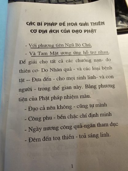 Các Bí Pháp Để Hóa Giải Thiên Cơ Địa Ách Của Đạo Phật - Thầy Nguyễn Văn Rạng - Hình ảnh 2