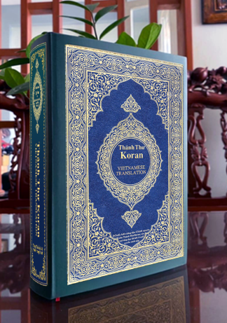 Thánh Thư Qur'an (Thánh Thư Koran song ngữ Islam - Việt)