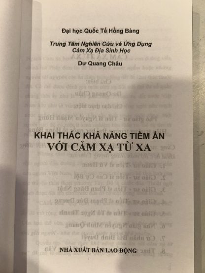 Năng Lượng Cảm Xạ Cảm Xạ Từ Xa - Dư Quang Châu - Hình ảnh 4